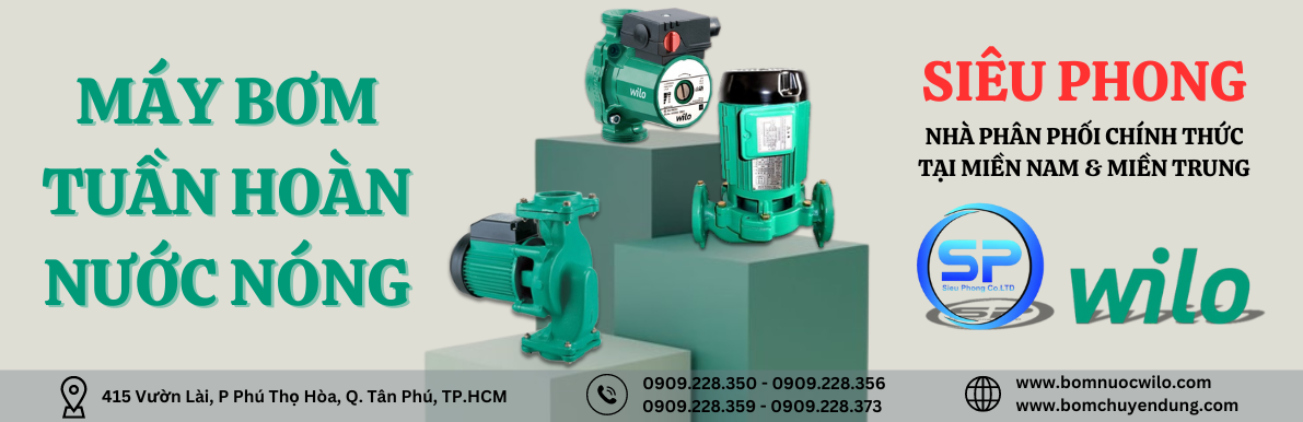 Bơm Tuần Hoàn Nước Nóng