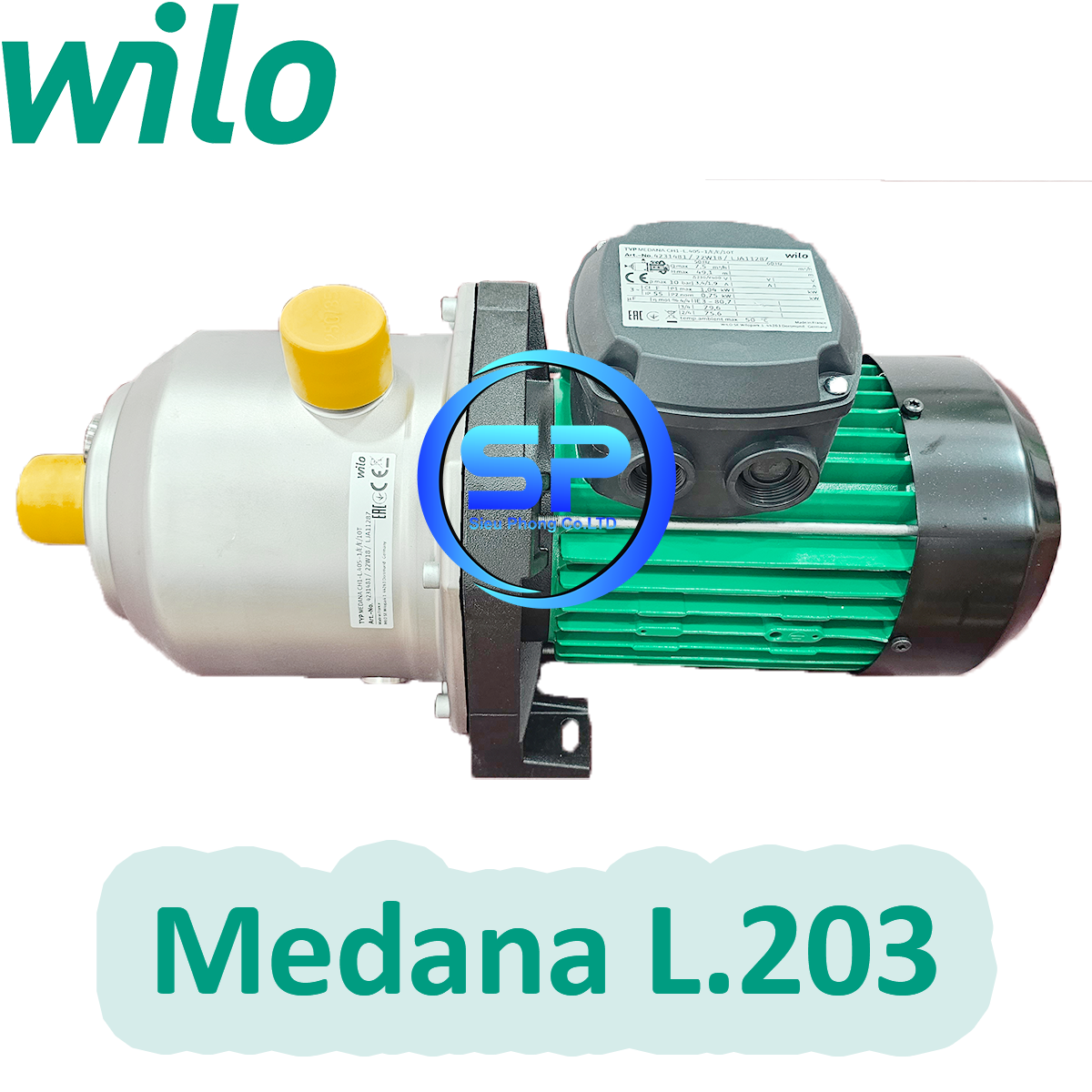 Medana 203 có thể bơm được chất lõng lên đến 120C
