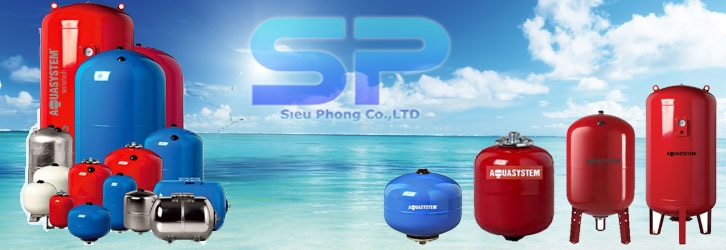 Bình tích áp có nhiều mẫu mã, chủng loại