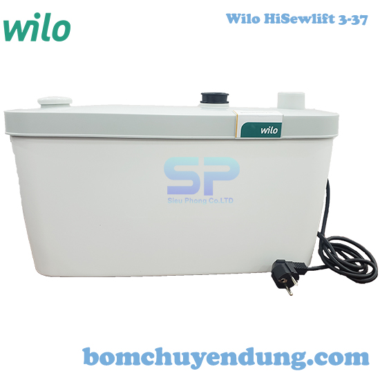 Bơm Chìm Thoát Nước Thải Wilo Hisewlift 3-37