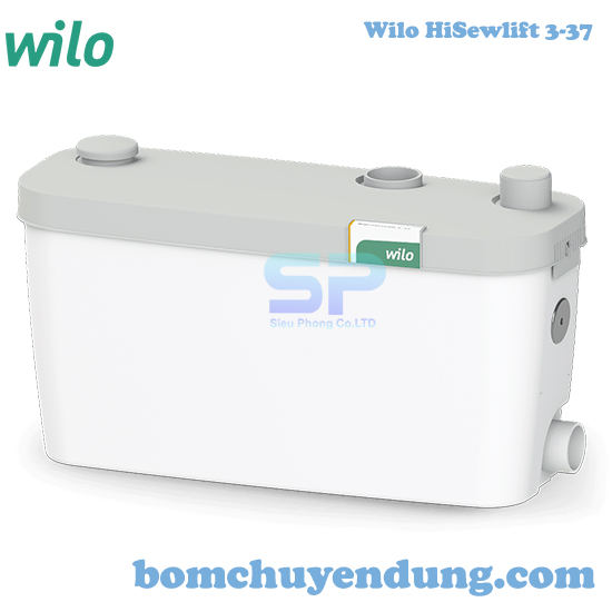 Bơm thoát Nước Thải THông Minh Wilo HiSewlift 3-37