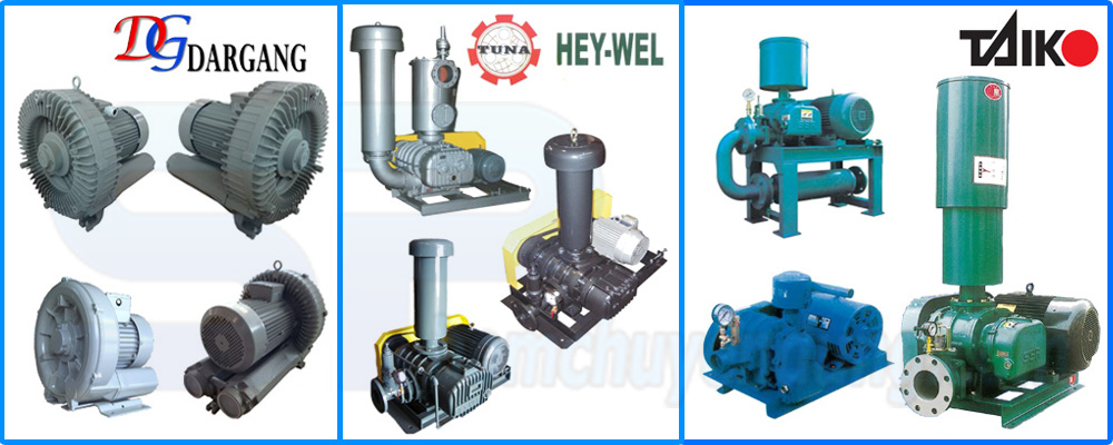 Các dòng máy thổi khí công nghiệp