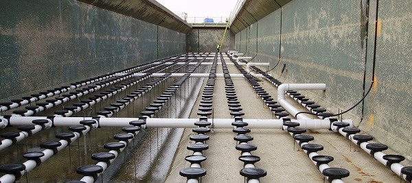 Đĩa thổi khí dùng cho bể nước thải