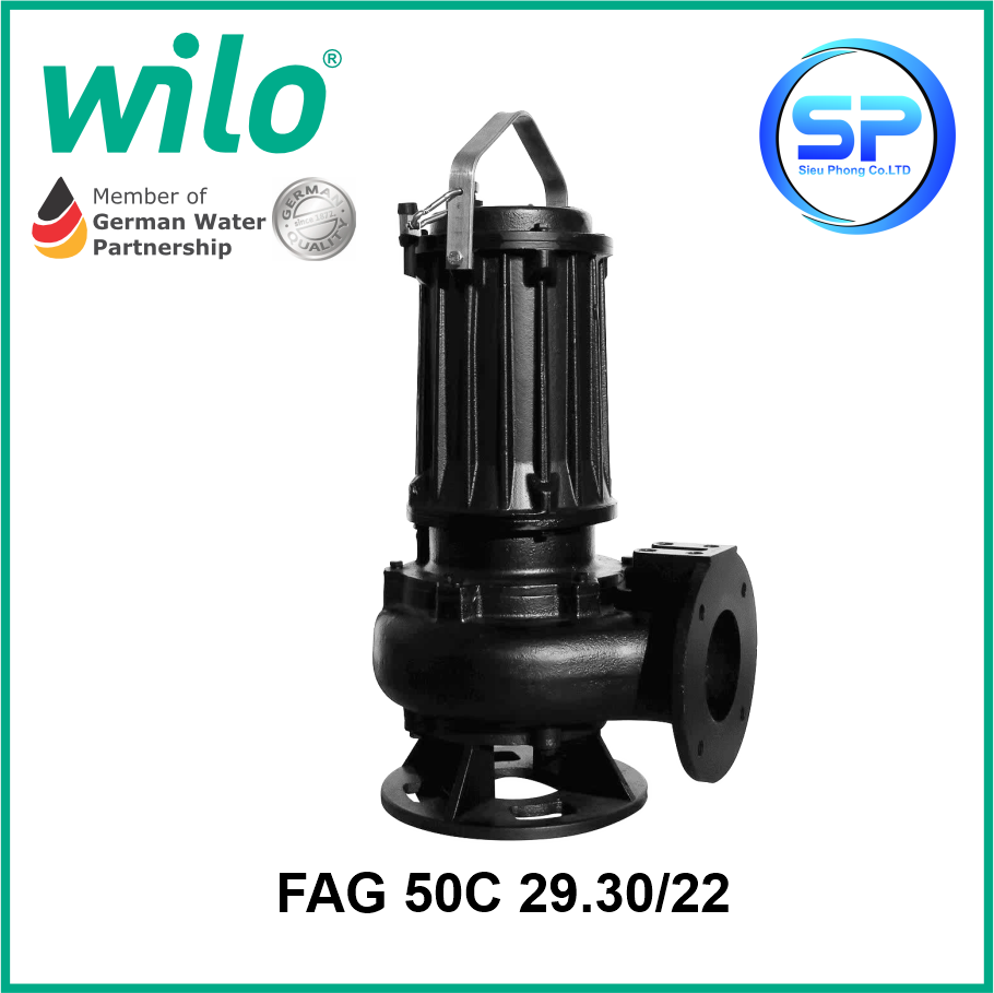 BƠM CHÌM NƯỚC THẢI FAG50C29.30/22 KÈM COUPLING