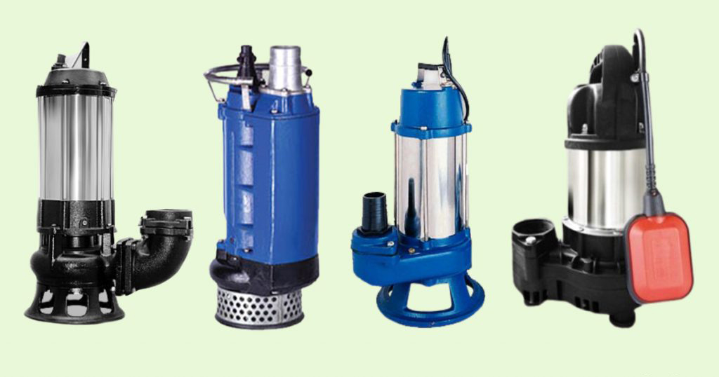 Máy bơm chìm App hút hố móng công trình