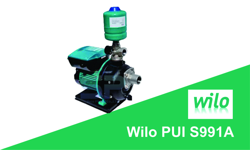 Máy Bơm Tăng Áp Biến Tần Wilo PUI S991A