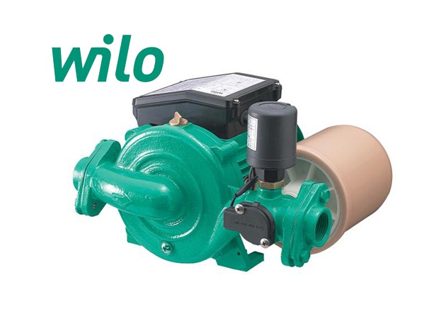 Bơm tăng áp điện tử được ứng dụng rộng rãi trong cuộc sống Bơm tăng áp tự động chịu nhiệt Wilo PB 401 SEA