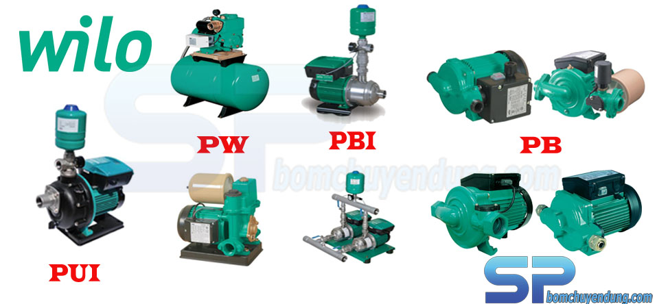 Máy bơm tăng áp Wilo Máy bơm tăng áp Wilo