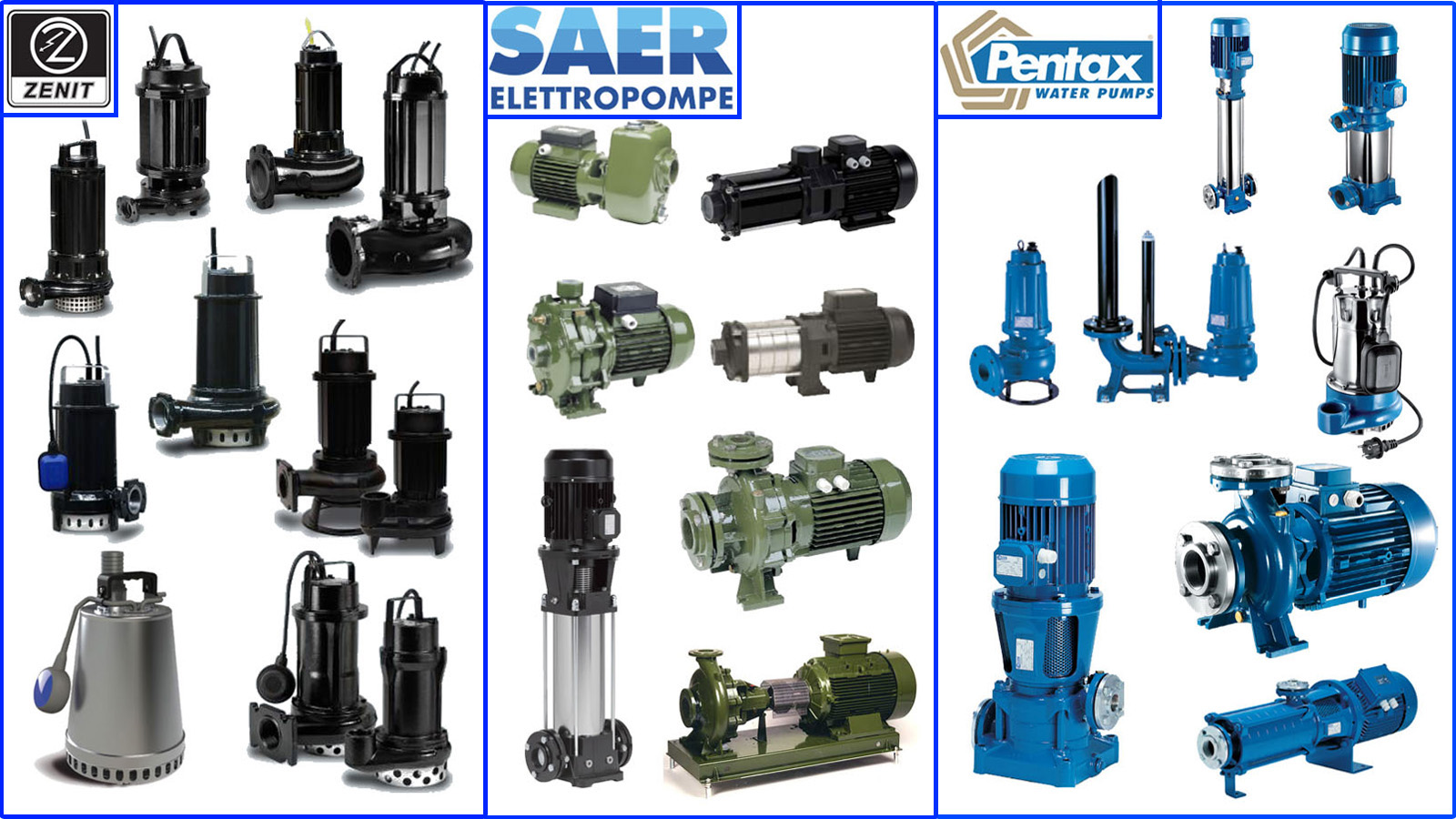 Tổng hợp các dòng máy bơm nước công nghiệp Italia 