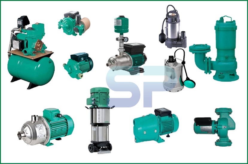Các dòng sản phẩm máy bơm nước Wilo