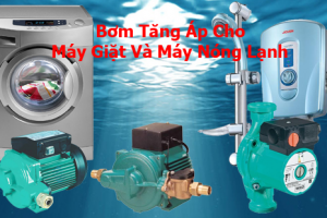 Bơm tăng áp Mini cho máy giặt và nhà tắm