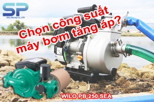 Công suất máy bơm tăng áp