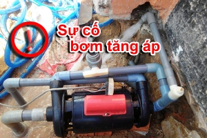 lỗi thường gặp của máy bơm tăng áp