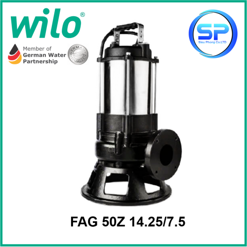 BƠM CHÌM NƯỚC THẢI FAG 50Z 14.25/7.5 KÈM COUPLING BƠM CHÌM NƯỚC THẢI FAG 50Z 14.25/7.5 KÈM COUPLING