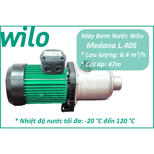 Máy Bơm Ly Tâm Trục Ngang WILO Medana CH1-L.405-1/E/E/10T